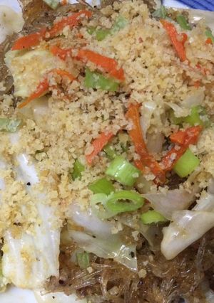豆香蝦頭醬炒冬粉 的食譜成品照片