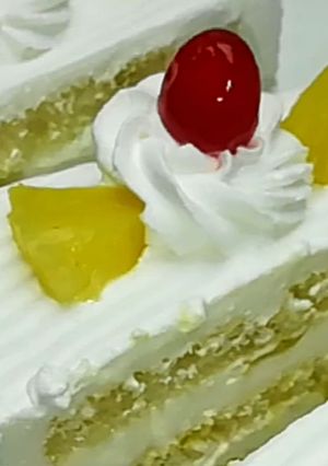 A picture of Bread Pineapple Pastry#Eid special.