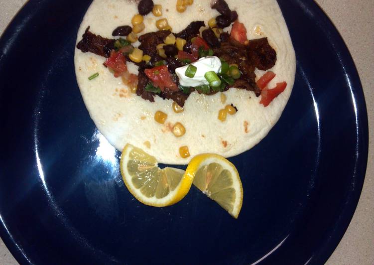 Simple Way to Make Any-night-of-the-week Spicy Skirt Steak Taco