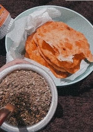 Una foto de Torta frita