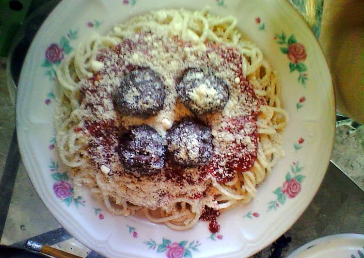 Spaghetti and Italian Meatballs