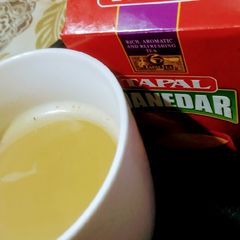 Doodh patti chai A picture of Doodh patti chai.