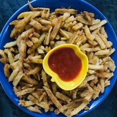 A picture of French fries.