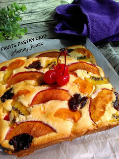 Foto resep Fruit pastry cake