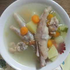 Sop ceker ayam রেসিপির প্রধান ছবি