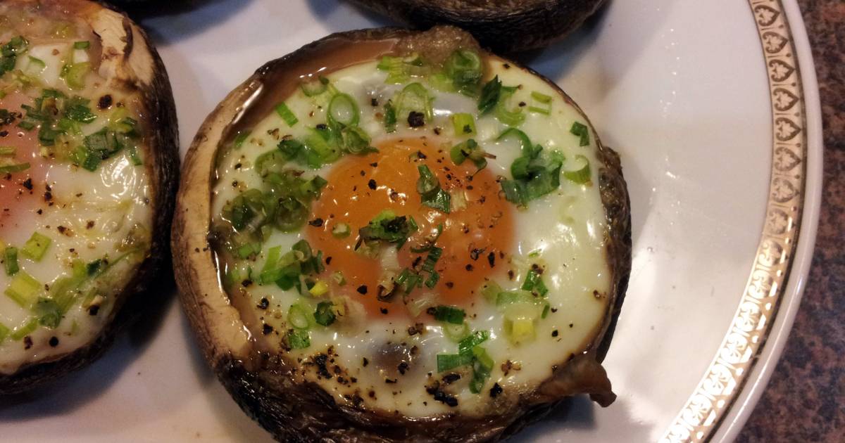 Bbq mushroom eggs Recipe by Mick Scheer Cookpad