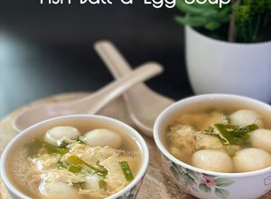 Gambar Chinese Style Fish Ball & Egg Soup