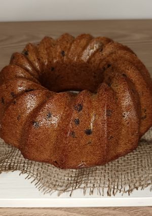 A picture of Coffee and Chocolate Chip Bundt Cake.