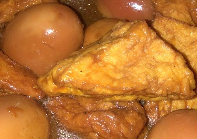 Resep Bacem tahu telor, Lezat