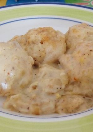 Una foto de Huevos rellenos de gambas