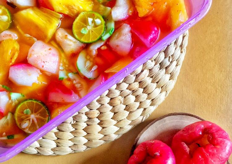 Resep Asinan Buah yang Enak Banget