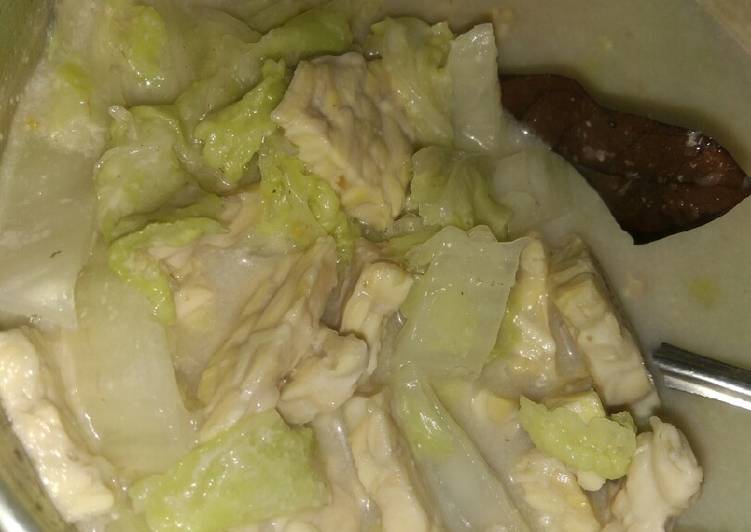 Resep 27.Sayur bobor Tempe yang Enak