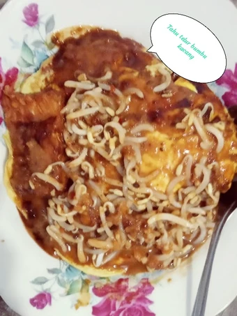 Cara Mudah Menyiapkan Resep Tahu telur toge bumbu kacang (36) yang Menggugah Selera Anti Ribet, Lezat