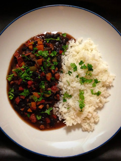 Foto principal de Porotos o frijoles multicolores con arroz