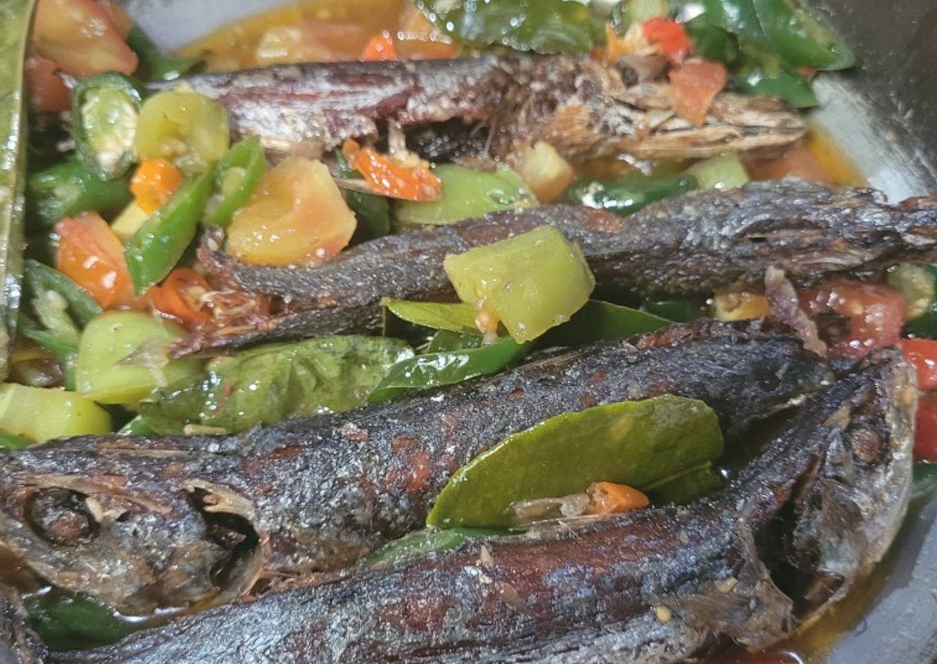 Ikan Cue Kembung Cabe Ijo