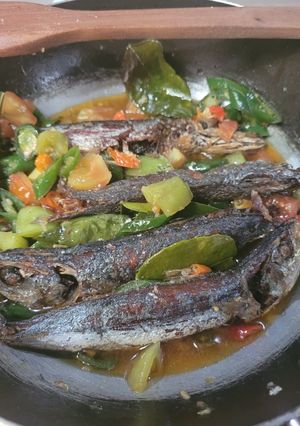 Foto resep Ikan Cue Kembung Cabe Ijo
