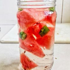 A picture of Jalapeño Watermelon Water.