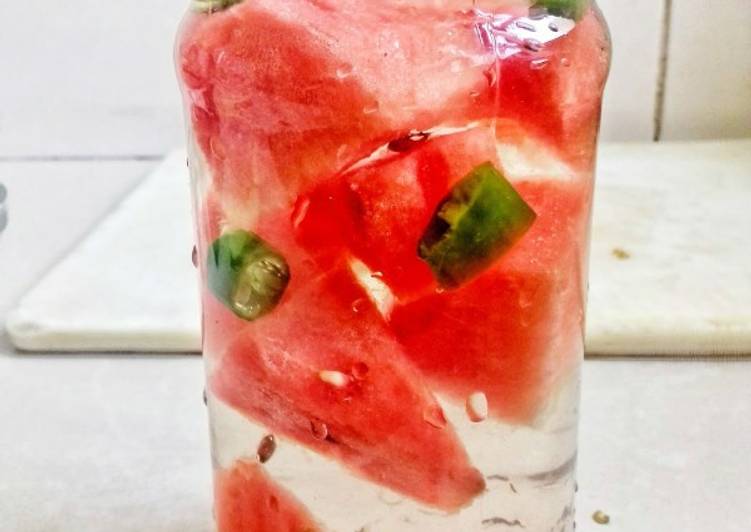 Jalapeño Watermelon Water