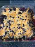 Blueberry dump cobbler