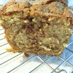 A picture of Amish Cinnamon Bread.