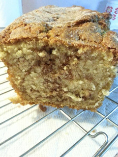 A picture of Amish Cinnamon Bread.