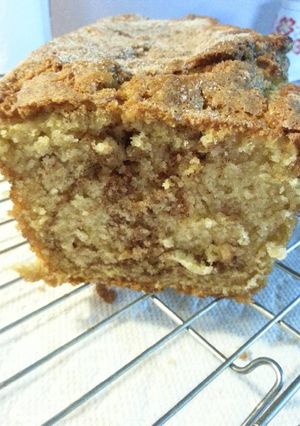 A picture of Amish Cinnamon Bread.