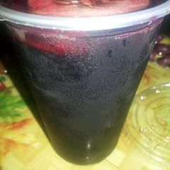 A picture of Chilled zobo.