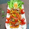 Bò xào ớt chuông