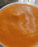 Salsa bien cremosa de pimentón rojo🌶️🥙🌰