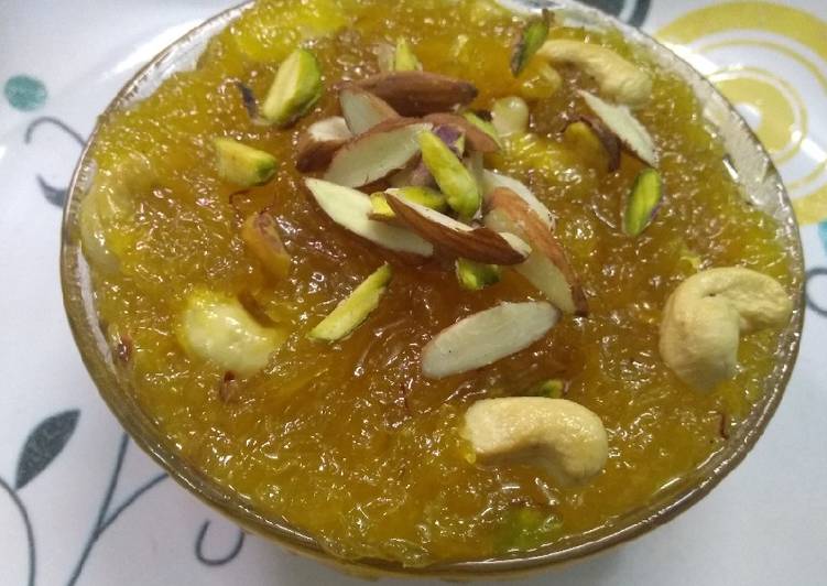 Simple Way to Make Favorite White Pumpkin Halwa