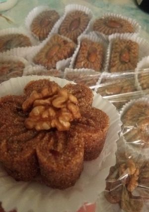 صورة لوصفة رفيس عصري جزائري محشي بحلوة الشامية