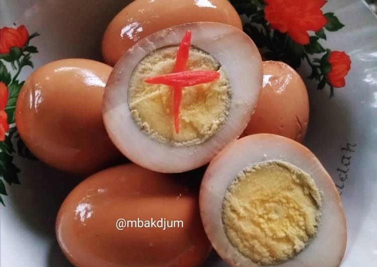 Bahan Telur pindang | Cara Membuat Telur pindang Yang Sedap