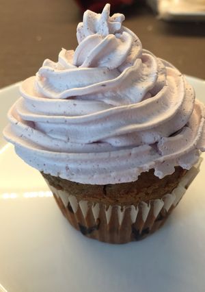 Gyors vendégváró szőlős muffin recept fotója