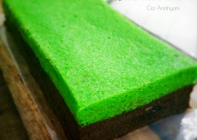 Bagaimana Membuat Brownies Pandan Kukus #SeninSEMANGAT Anti Gagal