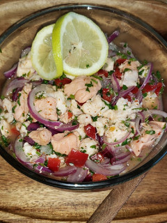 Una foto de Ceviche mixto