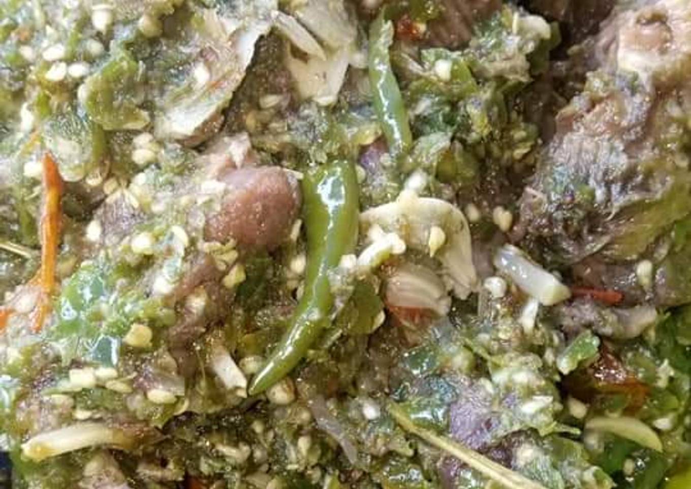 Bebek bawang cabe ijo