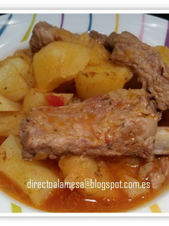 Una foto de Patatas guisadas con costillas