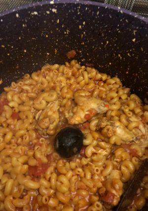 صورة لوصفة مكرونه سريعه🍴🧂