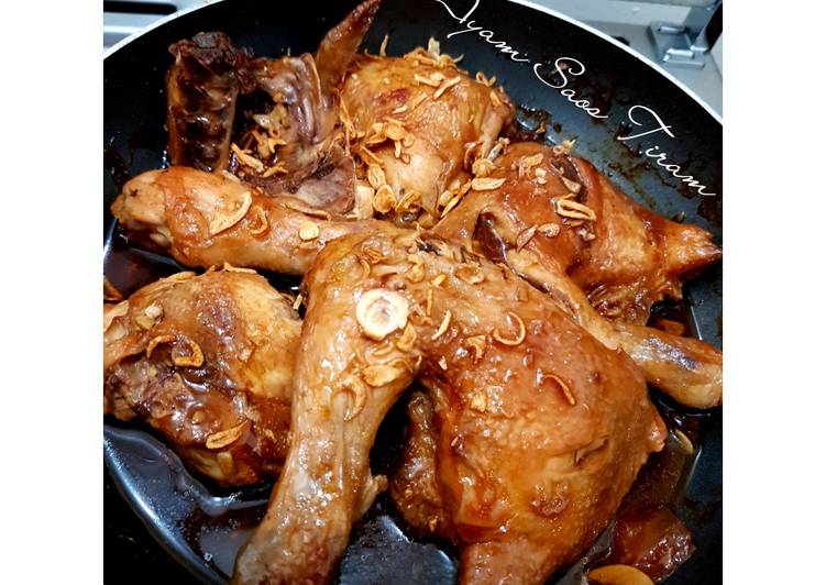 Resep Ayam Goreng Saus Tiram, Enak
