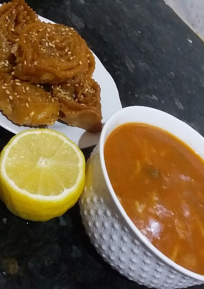 صورة لوصفة حريرة مغربية