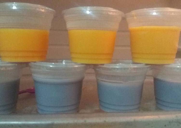 Cara Memasak Puyo Silky Puding Taro yang Lezat