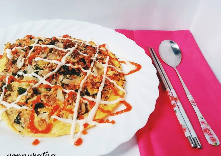 Cara Gampang Membuat Okonomiyaki simple Anti Gagal