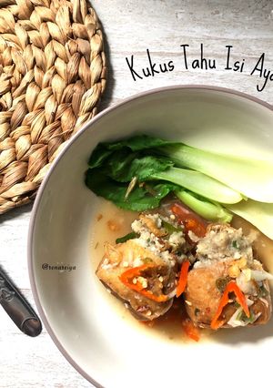 Foto resep Kukus Tahu Isi Ayam