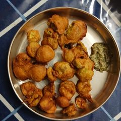 A picture of Spiny gourd Bhajiya.