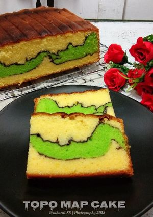 Foto resep Topo Map Butter Cake