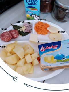Foto resep Bubur kentang daging sapi (MPASI 6m+)