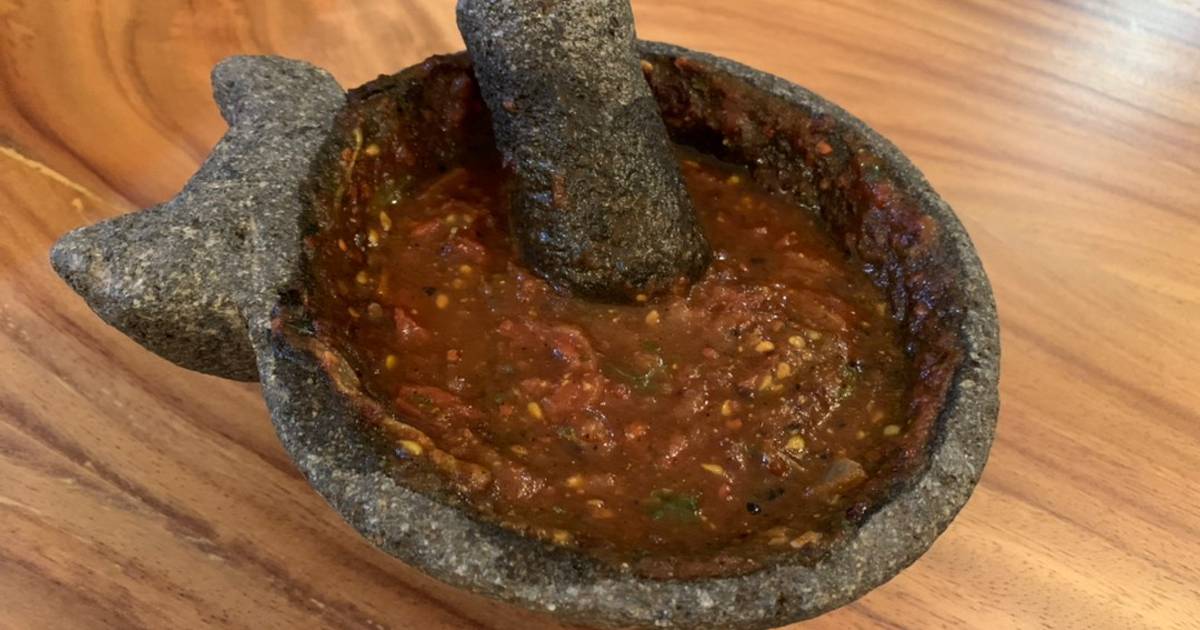 Salsa hidalguense para tacos de carne asada Receta de XAVIER- Cookpad