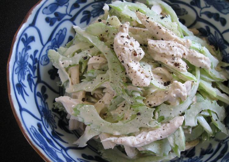 Recipe of Homemade Chicken &amp; Celery Salad