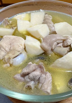 竹筍雞湯 的食譜成品照片