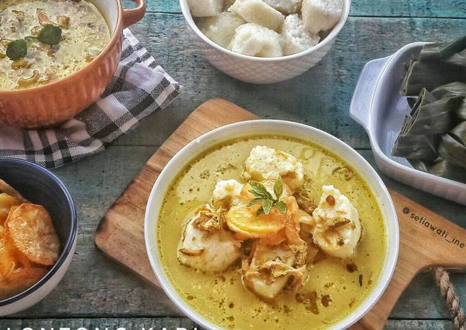 Yuk intip, Cara praktis buat Lontong Kari hidangan Hari Raya yang nikmat